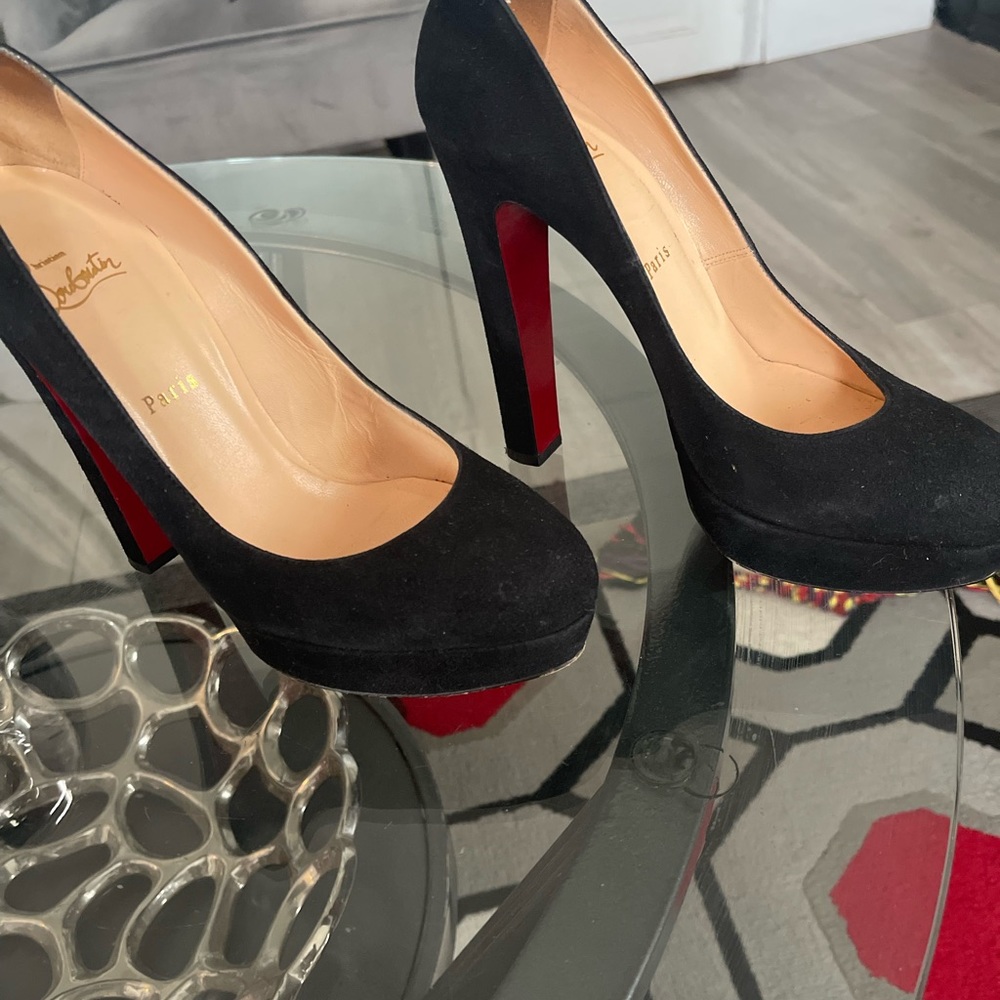 Black beautiful heels